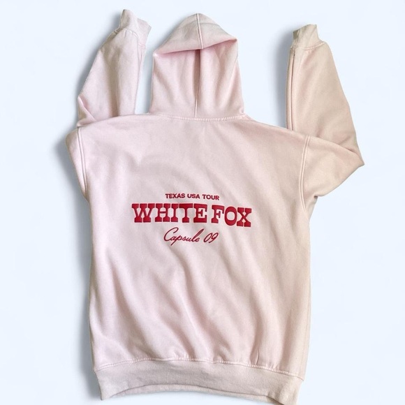White Fox Boutique Jackets & Blazers - White Fox Boutique Pink Hoodie